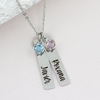 Personalized Mothers Necklace with Kids Names