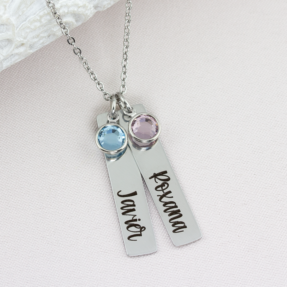 Personalized Mother Necklace with Kids Names
