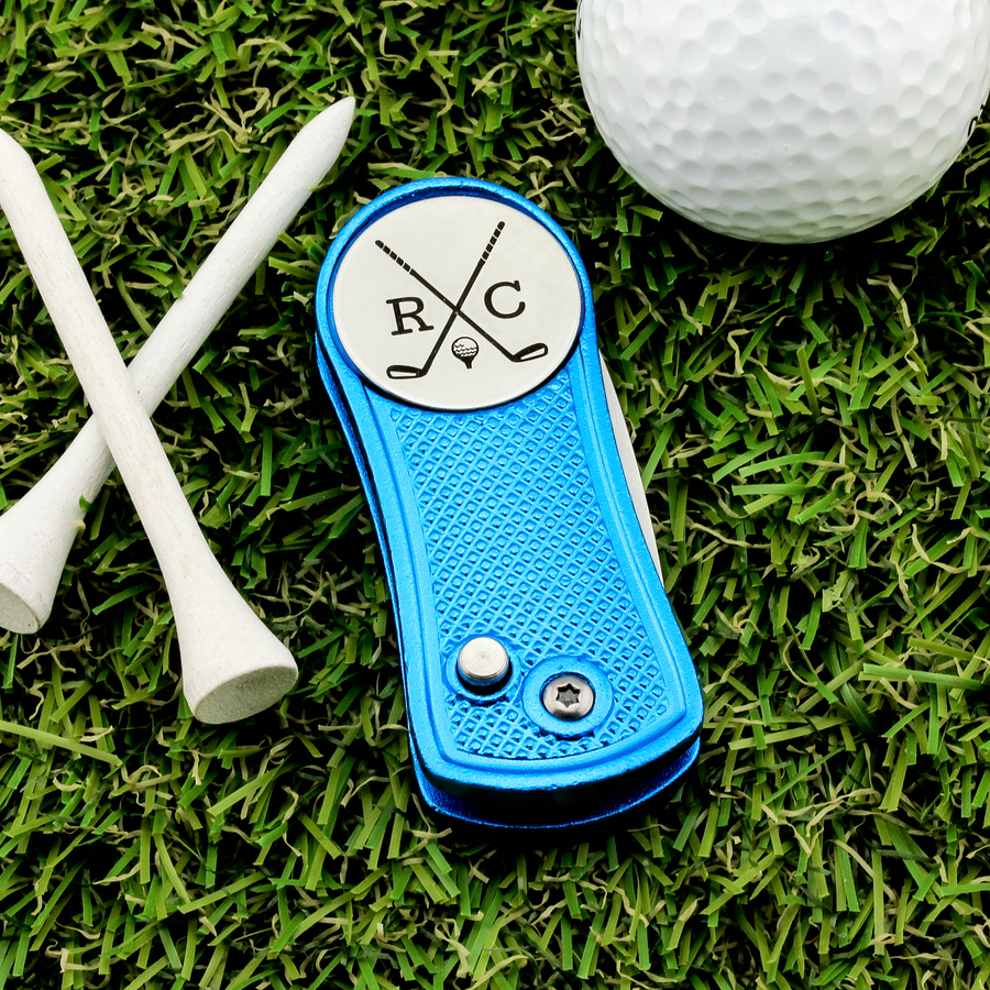 Personalized Ball Marker Golf Green Repair Tool