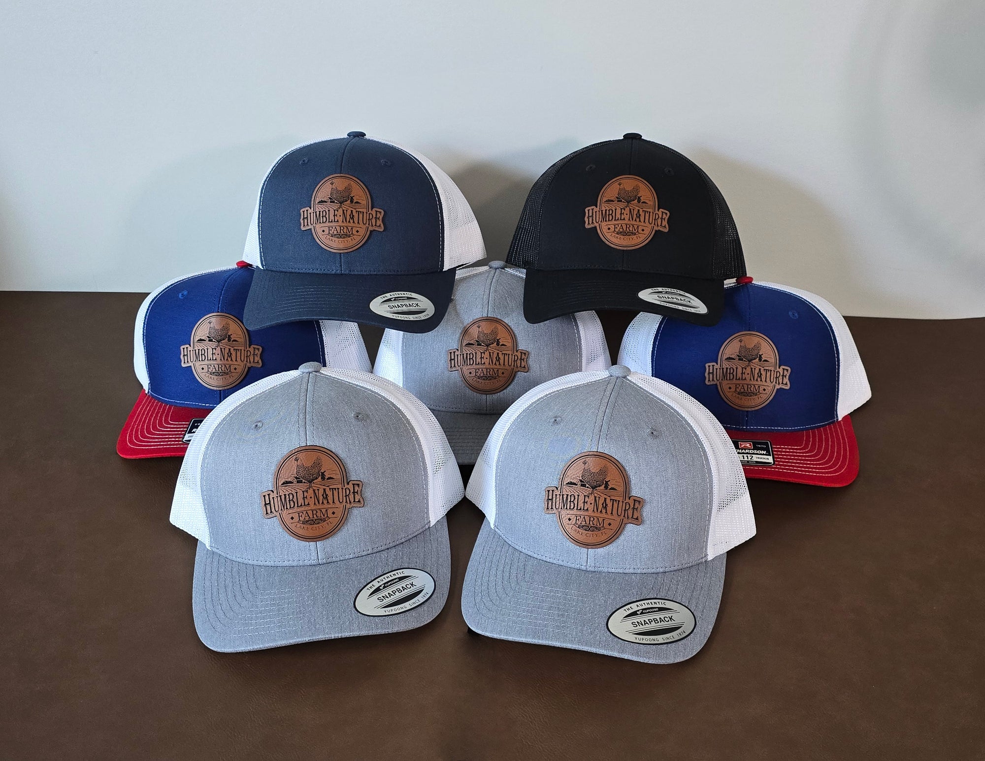 Custom Patch Hats 112 Trucker Adjustable Snap Back