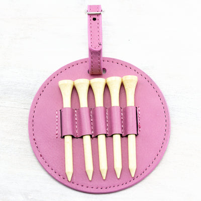 Personalized Golf Bag Tag Tee Holder, Golf Gifts for Women, Golfer Accessories, Christmas Gifts for Grandma