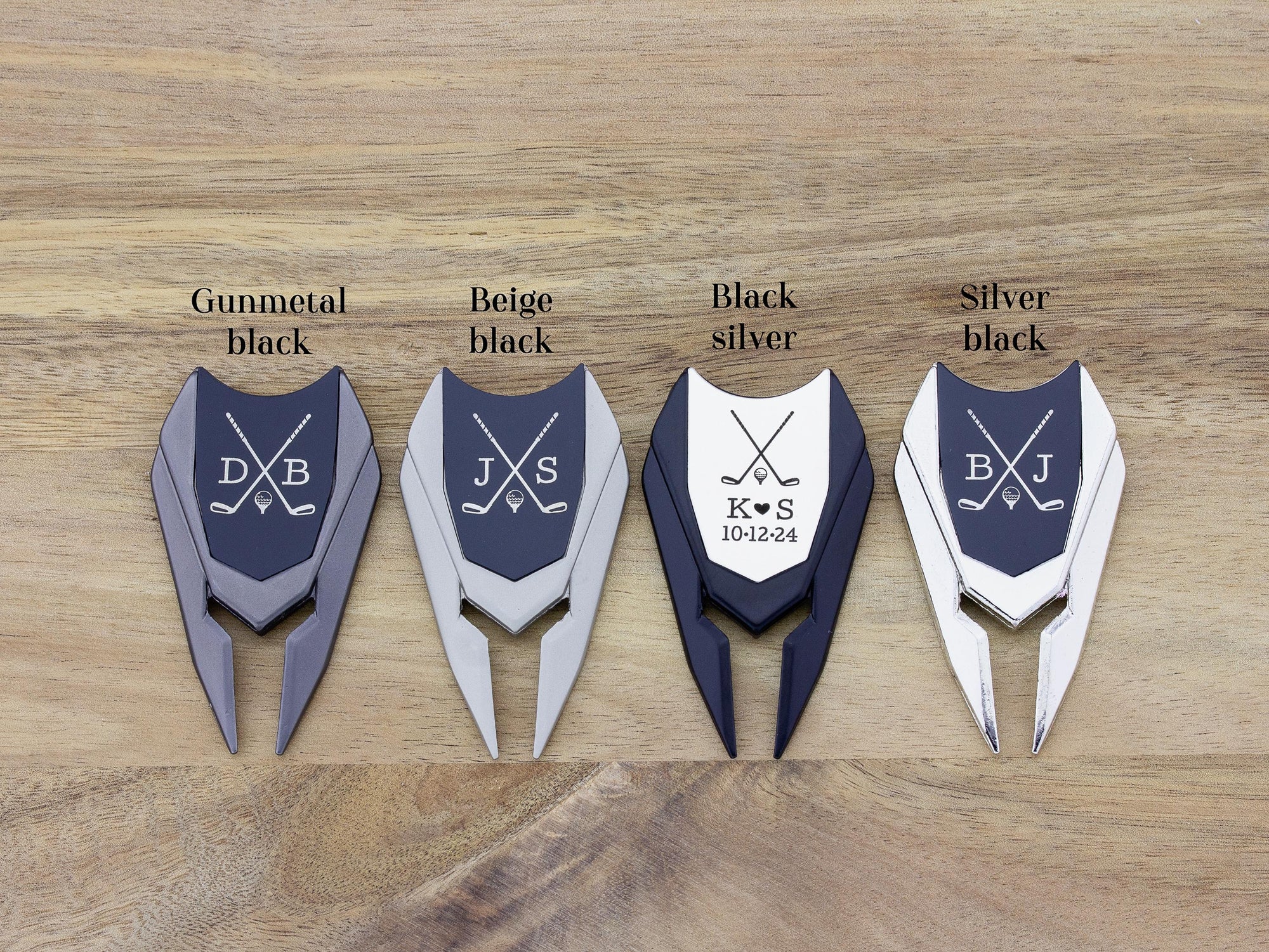 Golf Ball Marker, Golf Divot Tool, Golf Gifts for Men, Personalized Golf, Birthday Gift, 60th Birthday Gift for Men