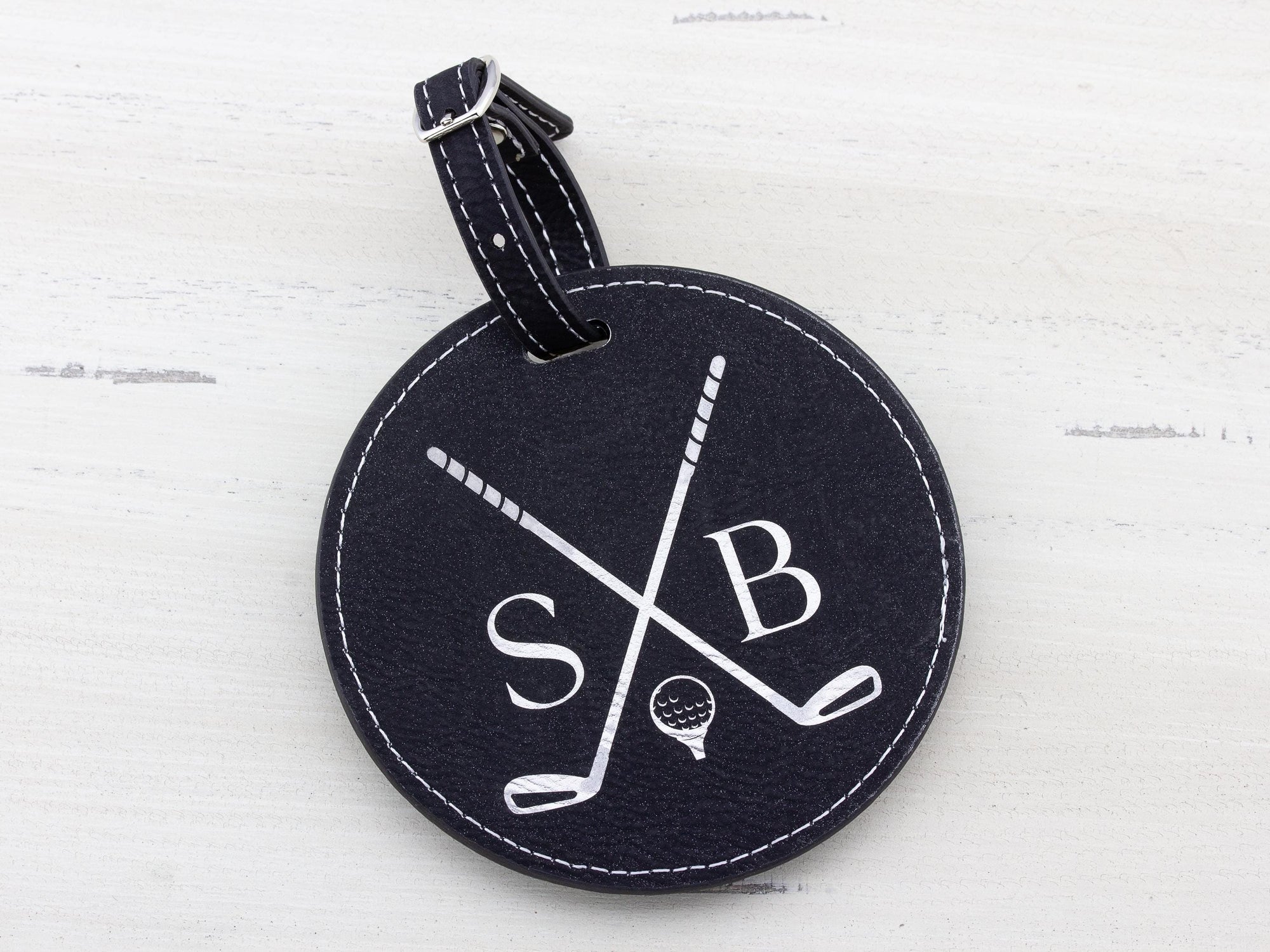 Personalized Golf Bag Tag Tee Holder, Golf Gifts for Women, Golfer Accessories, Christmas Gifts for Grandma