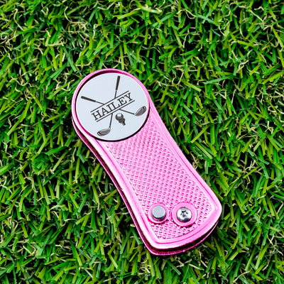 Personalized Ball Marker Golf Green Repair Tool