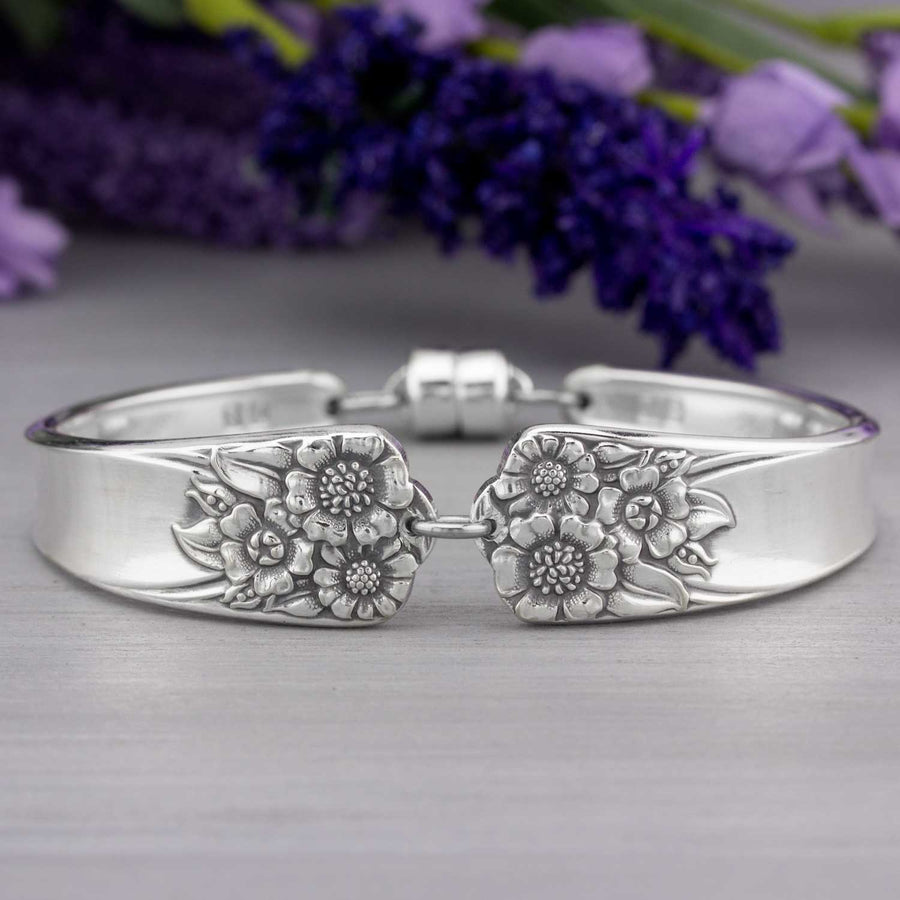 April 1950 Antique Silverware Spoon Jewelry