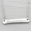 Coronation Silverware Bar Necklace