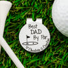 Personalized Golf Ball Marker Best Dad By Par