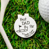 Personalized Golf Ball Marker Best Dad By Par