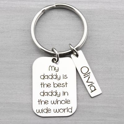 Personalized Key Chain Gift for Him