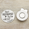 Husband Boyfriend Golf Gift Personalized Ball Marker