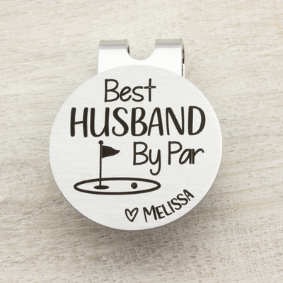 Husband Boyfriend Golf Gift Personalized Ball Marker