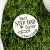 Step Dad Golf Gifts for Men Personalized Golf Ball Marker Hat Clip