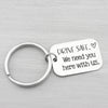 Drive Safe Personalized Keychain for Boyfriend Husband Gifts for Him