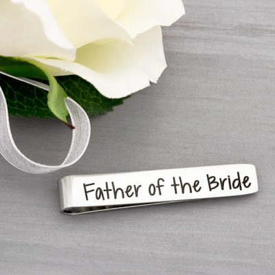 Tie Clip for Father of the Bride/Groom