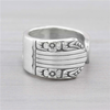 1938 Harmony Spoon Ring Vintage Silverware Jewelry