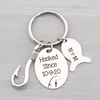 Husband/Boyfriend Anniversary Fishing Keychain Gift