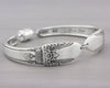 Silverware Bracelet - Spoon Jewelry - First Love Silverware Bracelet - First Love 1937 - Christmas  Gift for Her