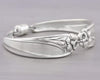Silverware Jewelry - Spoon Bracelet - Daffodil Silverware Bracelet - Daffodil 1950 - Gift for Her