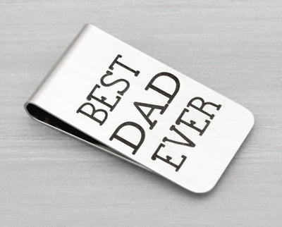 Money Clip Personalized - Custom Money Clip Engraved - Personalized Gift for Dad - Personalized Fathers Day Gift - Custom Gifts for Men
