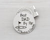 Personalized Dad Golf Gift Idea - Golf Ball Marker Best Dad By Par - Custom Golf Gifts for Men - Grandpa Golf Gifts - Fathers Day Gift