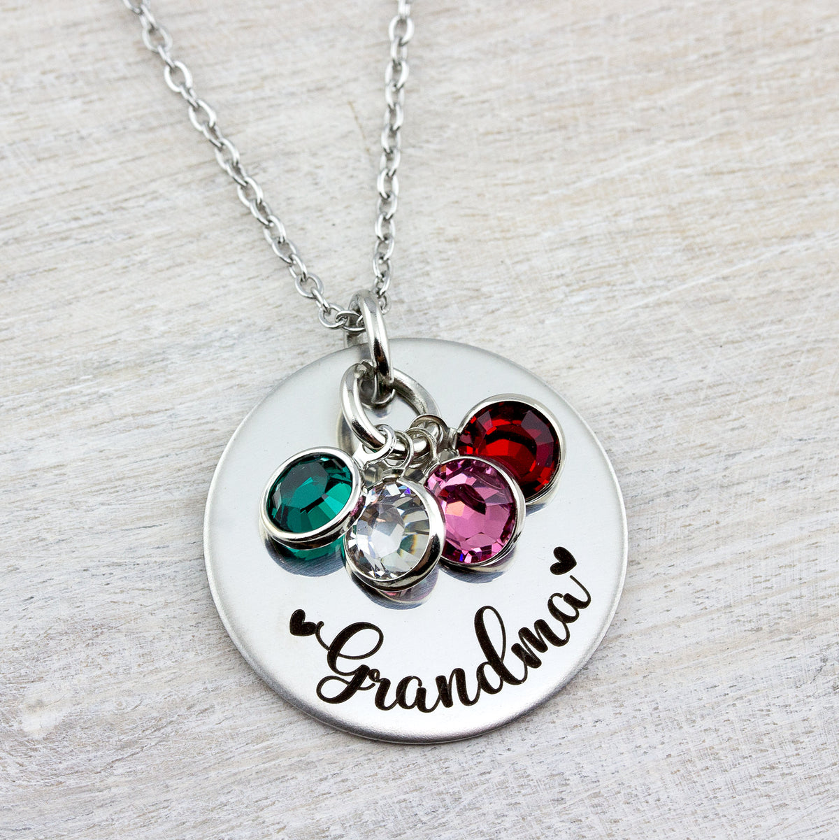 Grandmother Necklace, Birthstone Necklace for Grandma, Personalized Gift, Grandma Birthstone Necklace, Grandma Gift, Mothers Day Gift