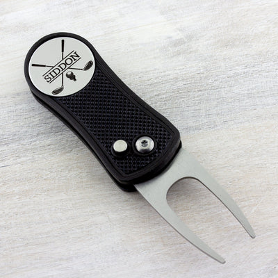 Divot Tool, Golf Ball Marker, Father of the Groom Gift, Wedding Gift for Dad, Personalized Golf Gift, Wedding Party Gift