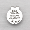 Custom Golf Ball Marker with Magnetic Hat Clip