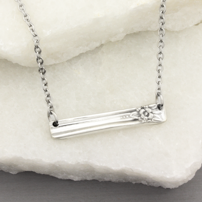 Silverware Jewelry Spoon Necklace Jubilee