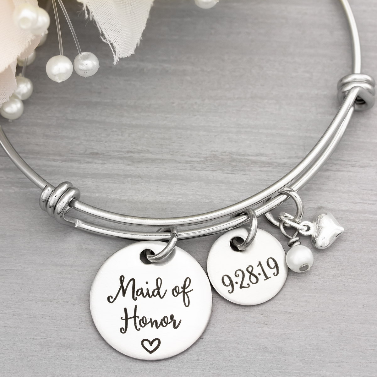 Maid of honor online bracelet