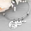 Mother of the Bride Bangle Bracelet