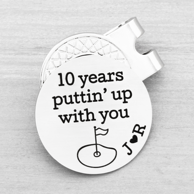 Golf Gift for Husband Ball Marker