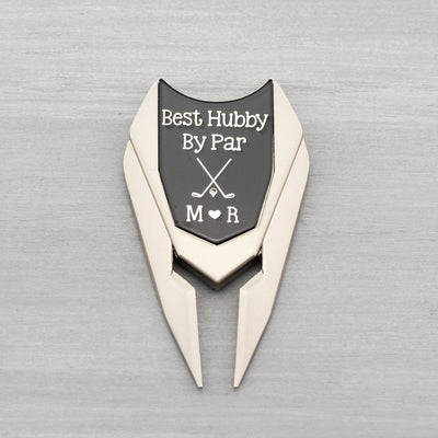 Divot Tool Personalized Golf Ball Marker Set Gift for Dad Husband Father's Day
