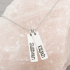 Custom Engraved Kids Name Pendant Necklace