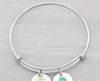 Infinity Birthstone Bangle Bracelet - Heartfelt Tokens