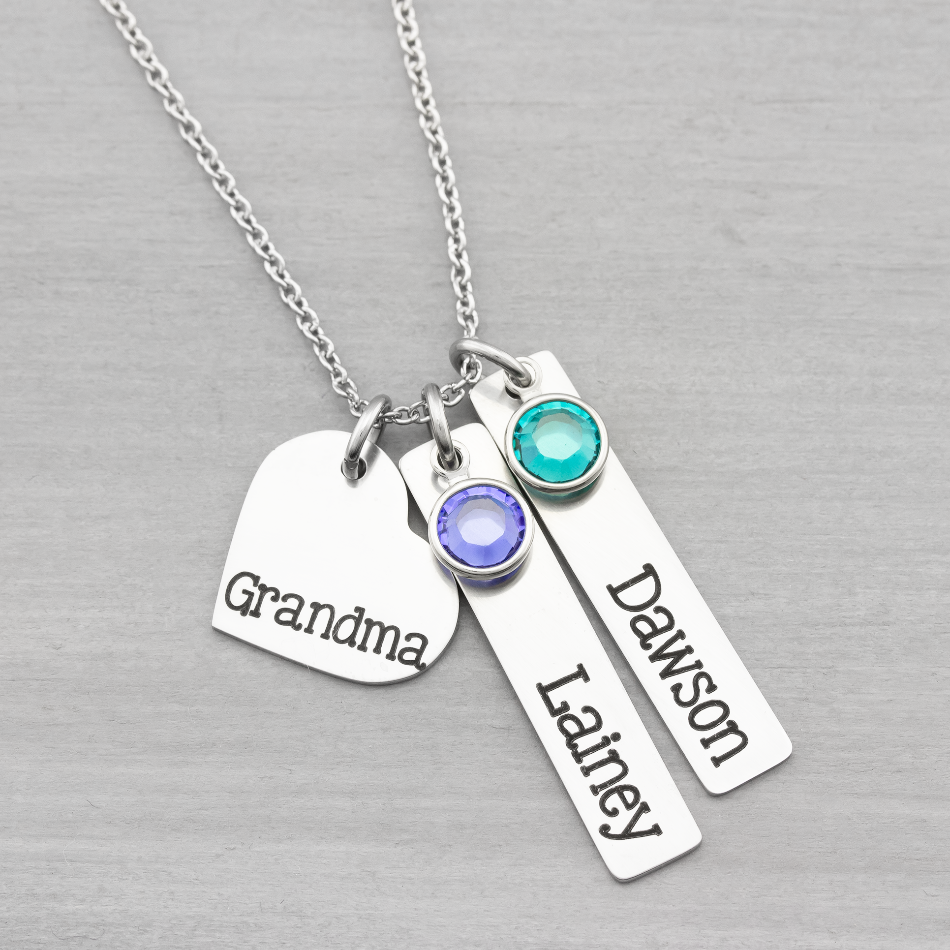 3 Ring Generation Necklace • Gift for Grandma from Grandchildren - EFYTAL  Jewelry